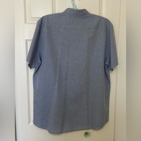 Molokai Surf Club Men’s Size 2X gray button down short sleeve shirt - Picture 4 of 9